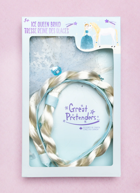 Serre-tête tresse la Reine des Neiges GREAT PRETENDERS