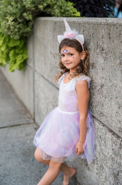 Déguisement robe de licorne scintillante Rose GREAT PRETENDERS