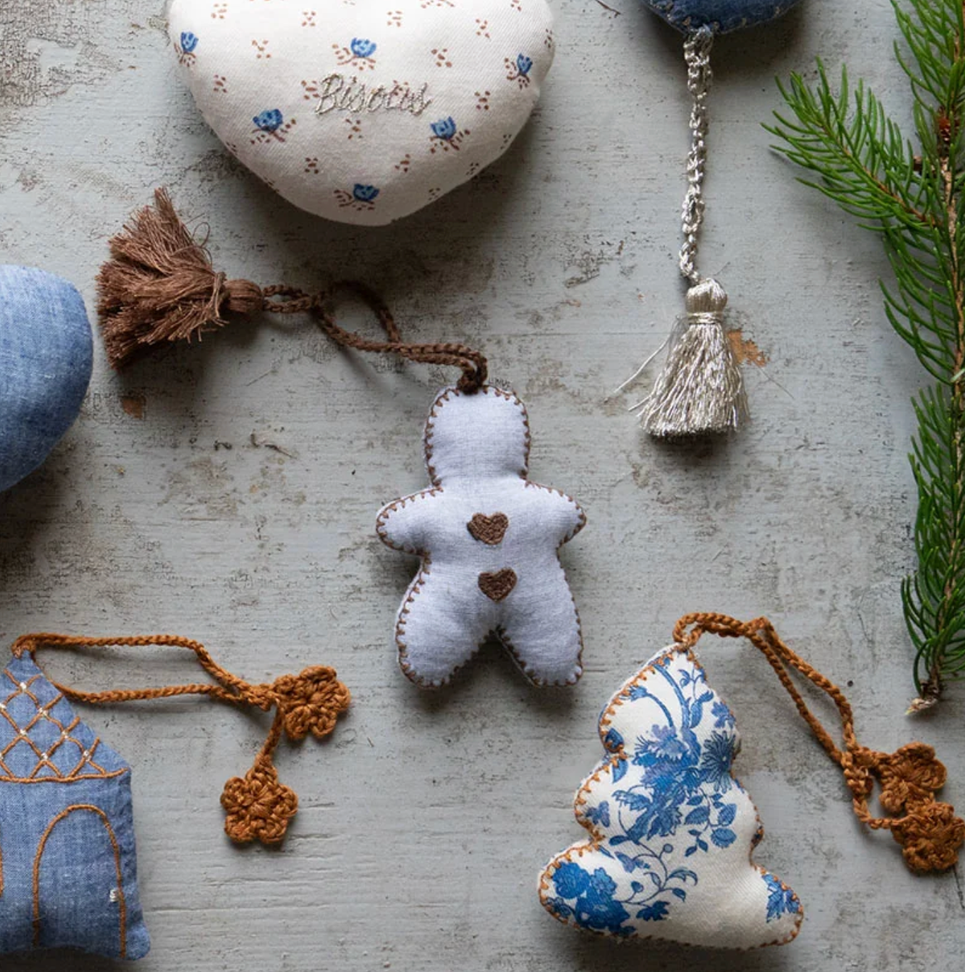 Décoration de Noël Sapin EMILE & IDA