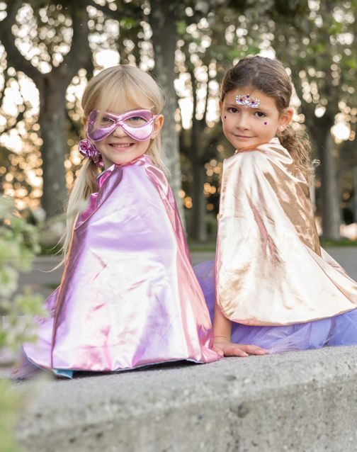 Déguisement Super-héroïne rose et bleu GREAT PRETENDERS