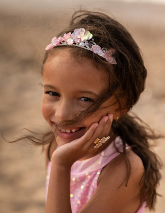 Serre-tête Océan Tiara rose GREAT PRETENDERS