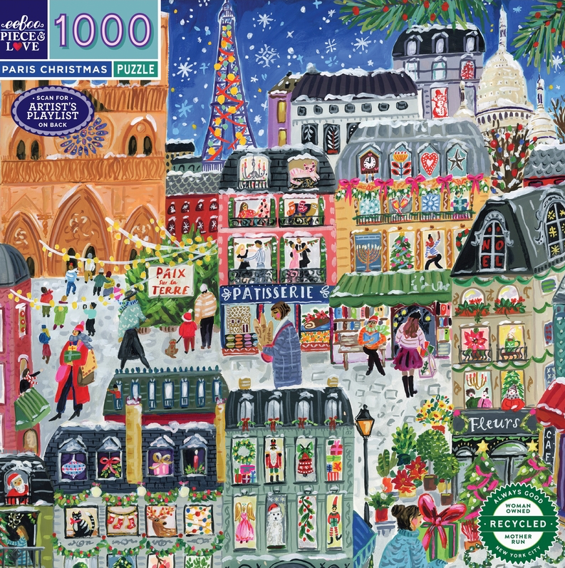 Puzzle Noël à Paris 1000 pcs WILSON JEUX