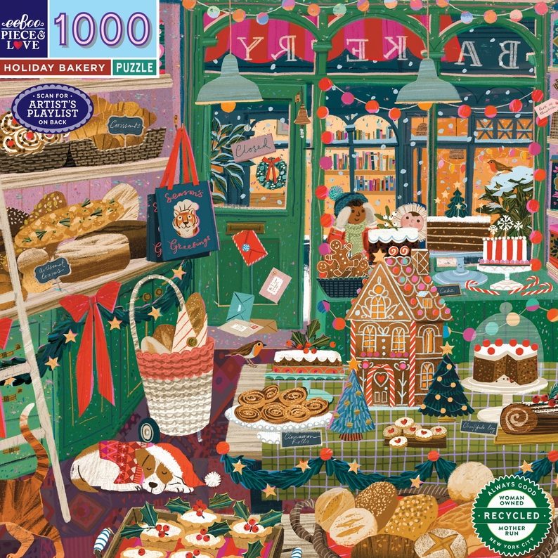 Puzzle vacances à la boulangerie 1000 pcs WILSON JEUX