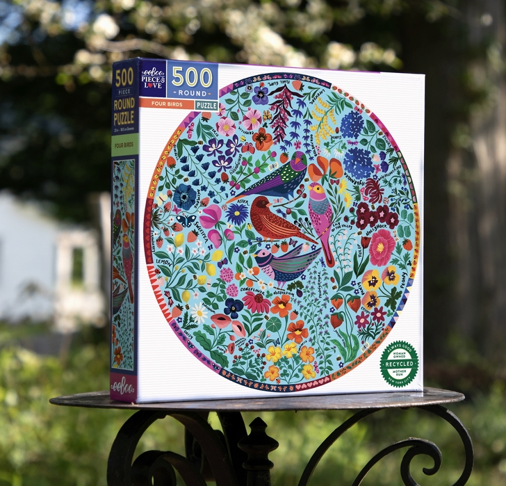 Puzzle les 4 oiseaux 500 pcs WILSON JEUX