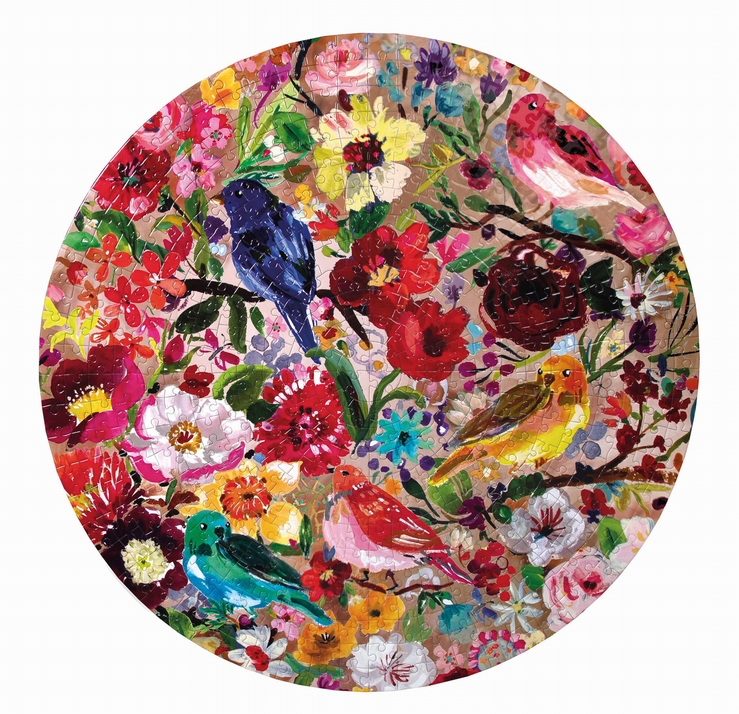 Puzzle Oiseaux et Fleurs 500 pcs WILSON JEUX