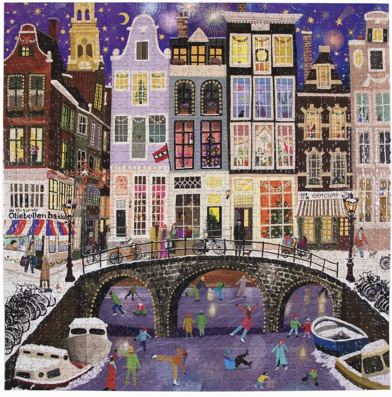 Puzzle Magie d'Amsterdam 1000 pcs WILSON JEUX
