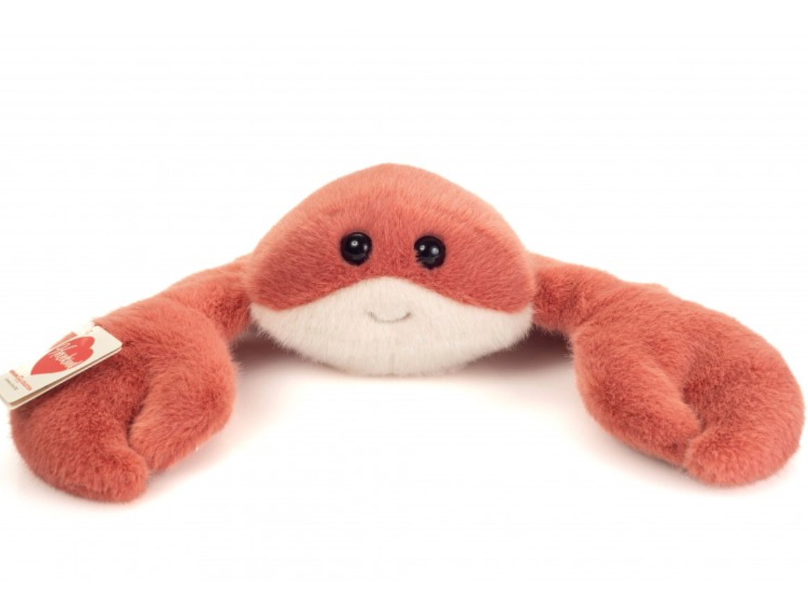 Peluche crabe Kiko 20 cm HERMANN TEDDY