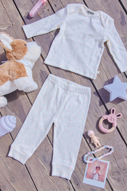 Pyjama PATINO STAR rose sunset BONTON