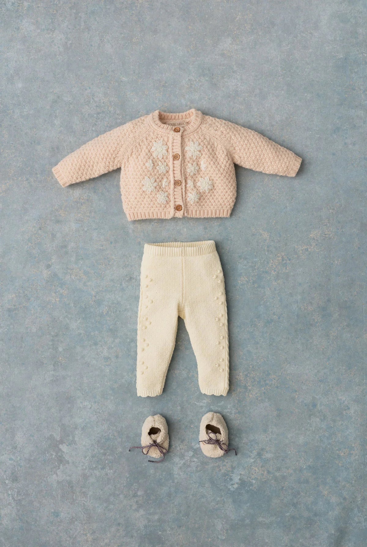 Cardigan YASMINE rose poudré LOUISE MISHA