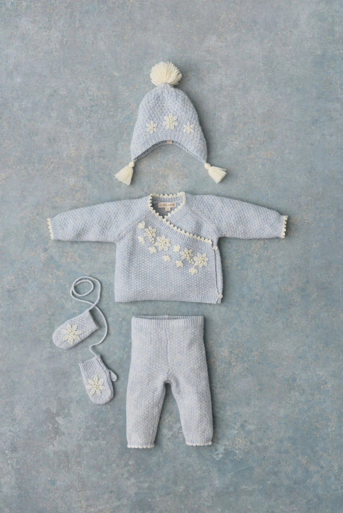 Moufles ANIA bleu LOUISE MISHA