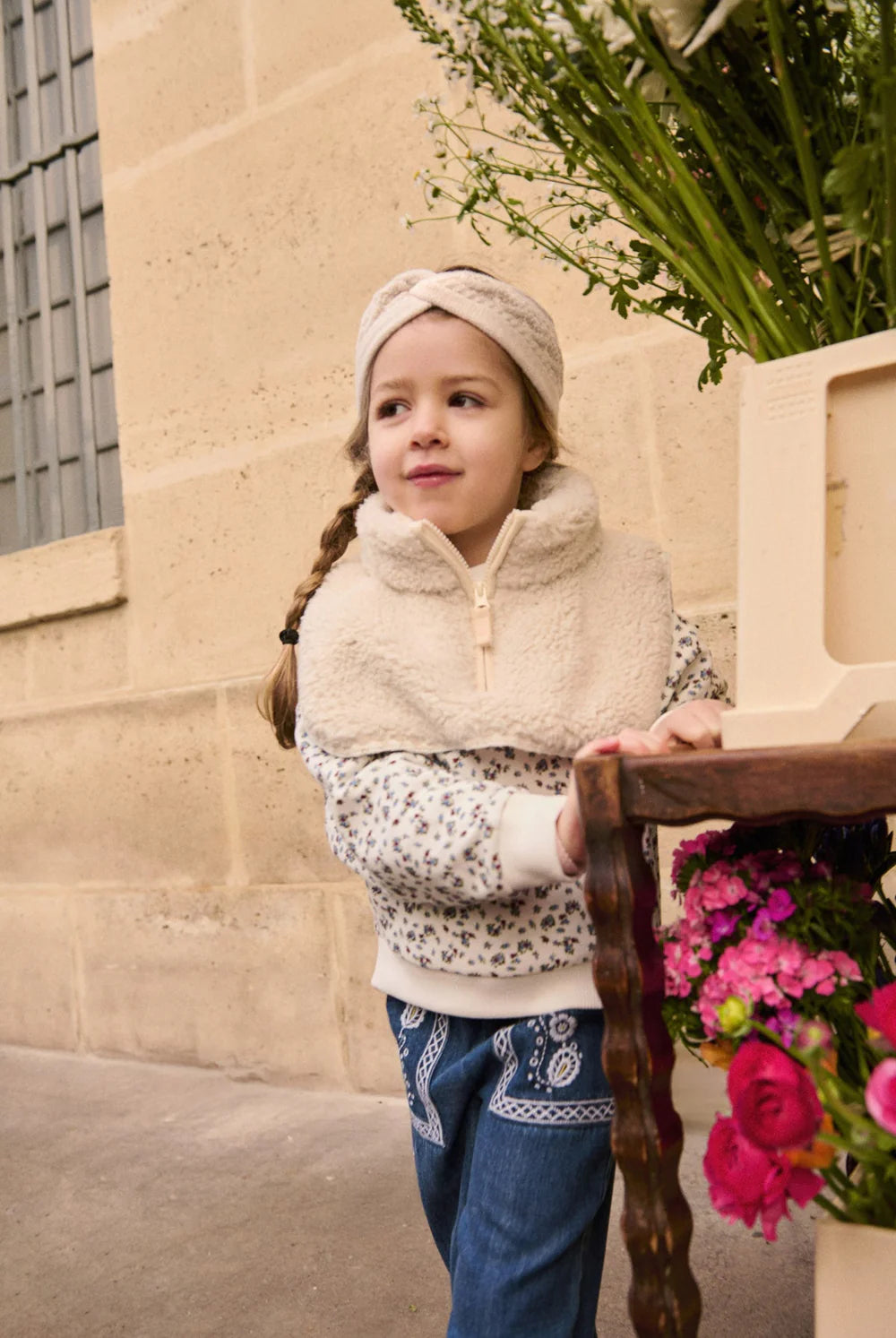 Col snood crème JASON LOUISE MISHA