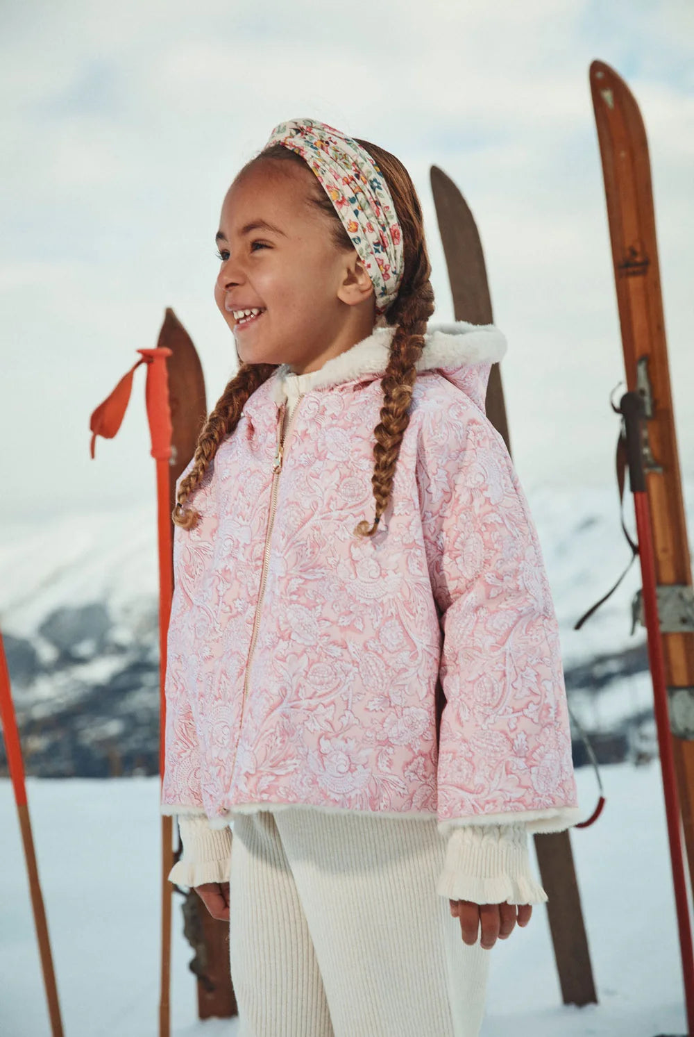 Manteau réversible imperméable FELVET Pink Montain Avens LOUISE MISHA