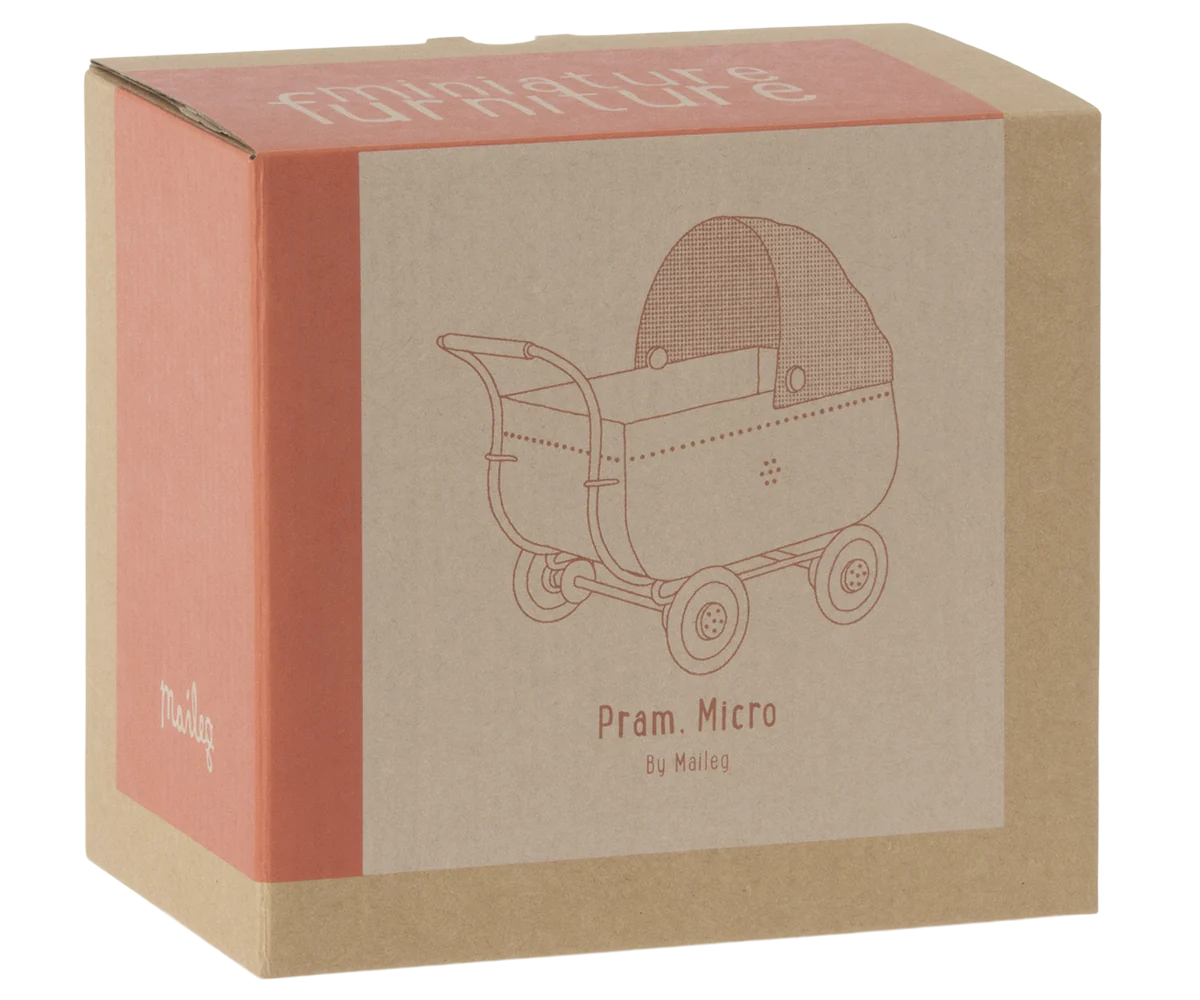 Micro landeau corail MAILEG