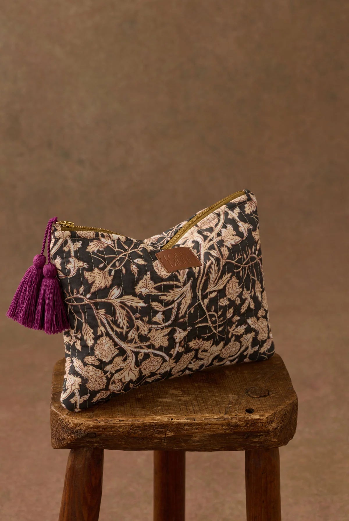 Trousse DOMINA Black Blooming Woods LOUISE MISHA