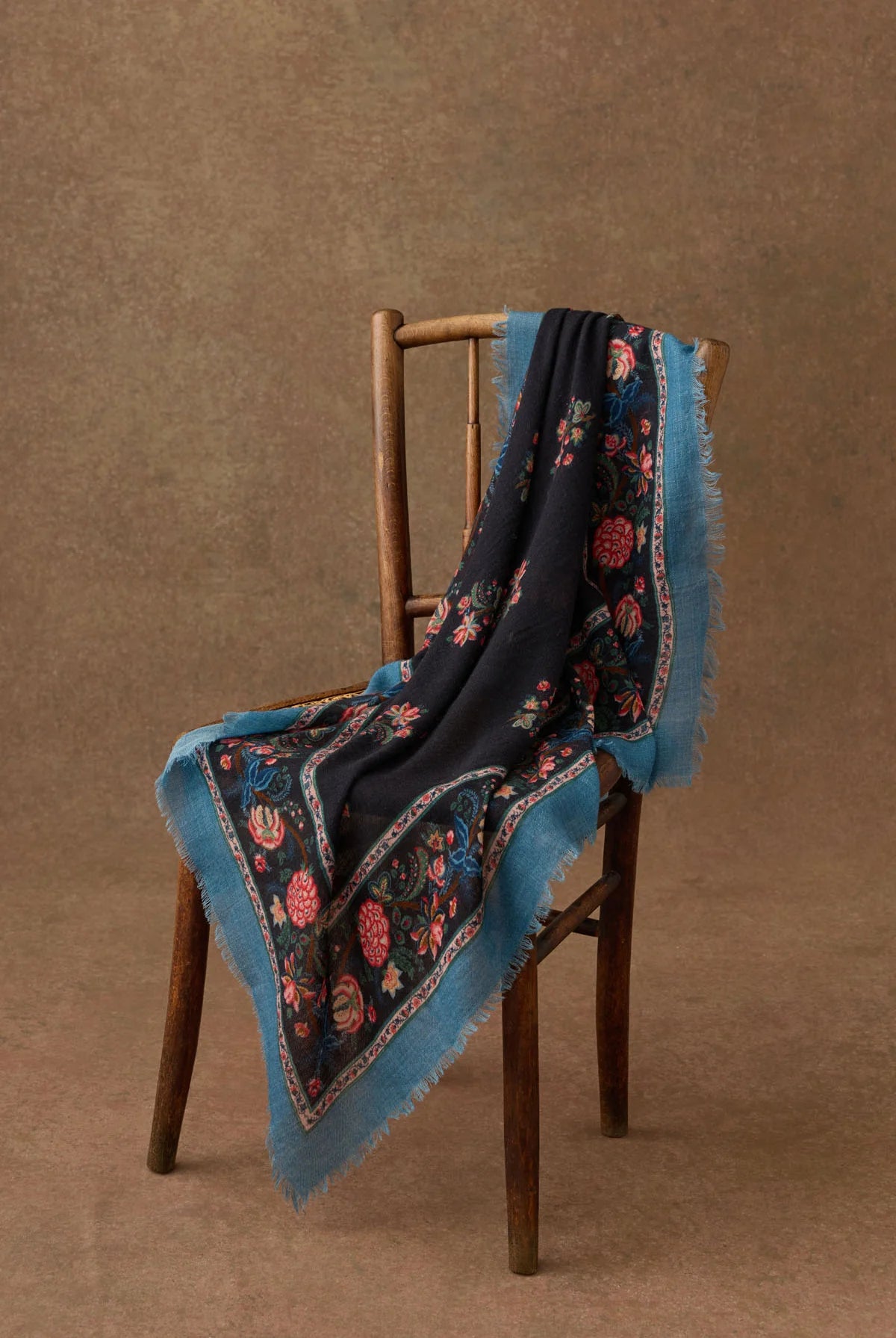 Foulard MEKNESS bleu marine LOUISE MISHA