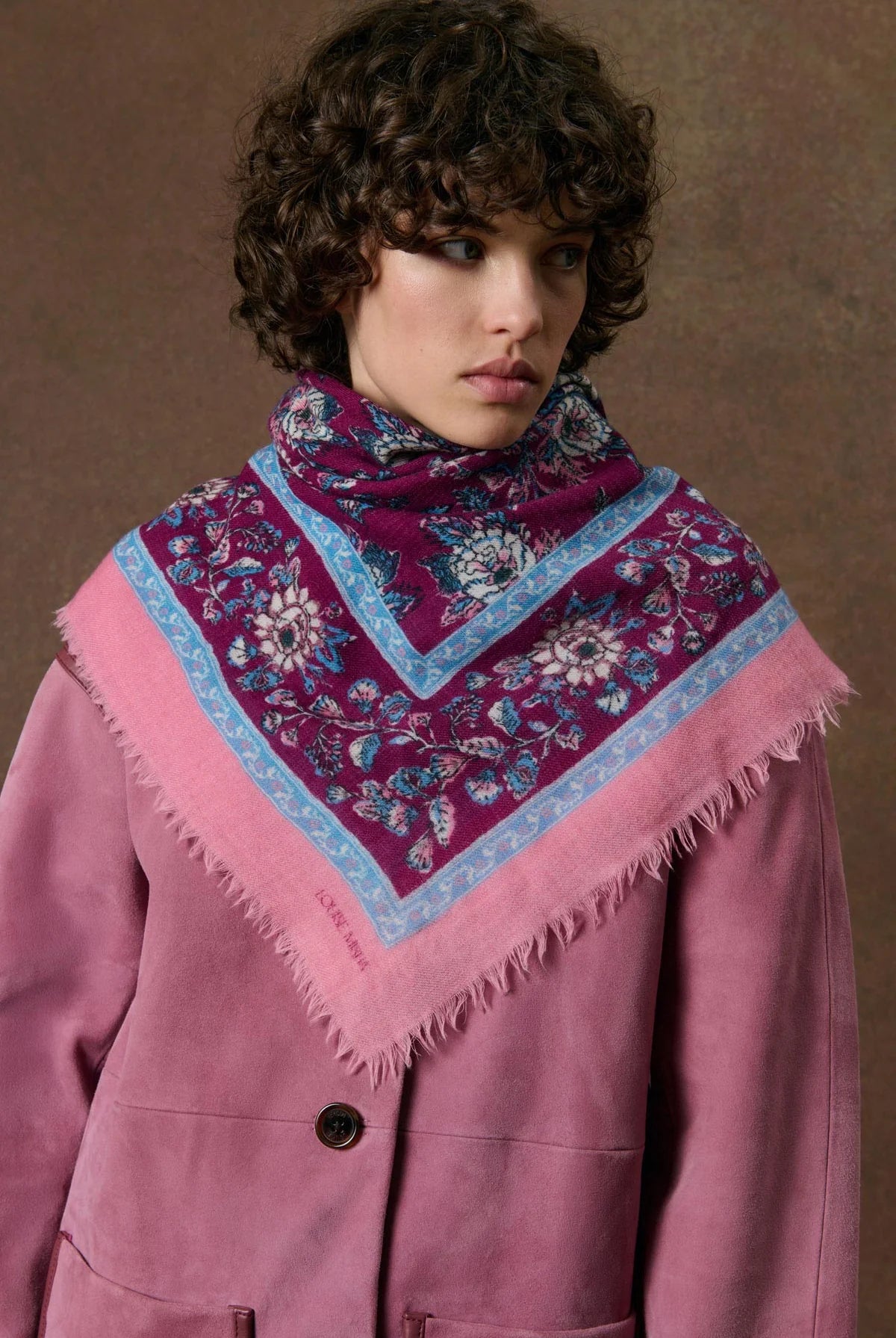 Foulard MEKNESS bordeau LOUISE MISHA
