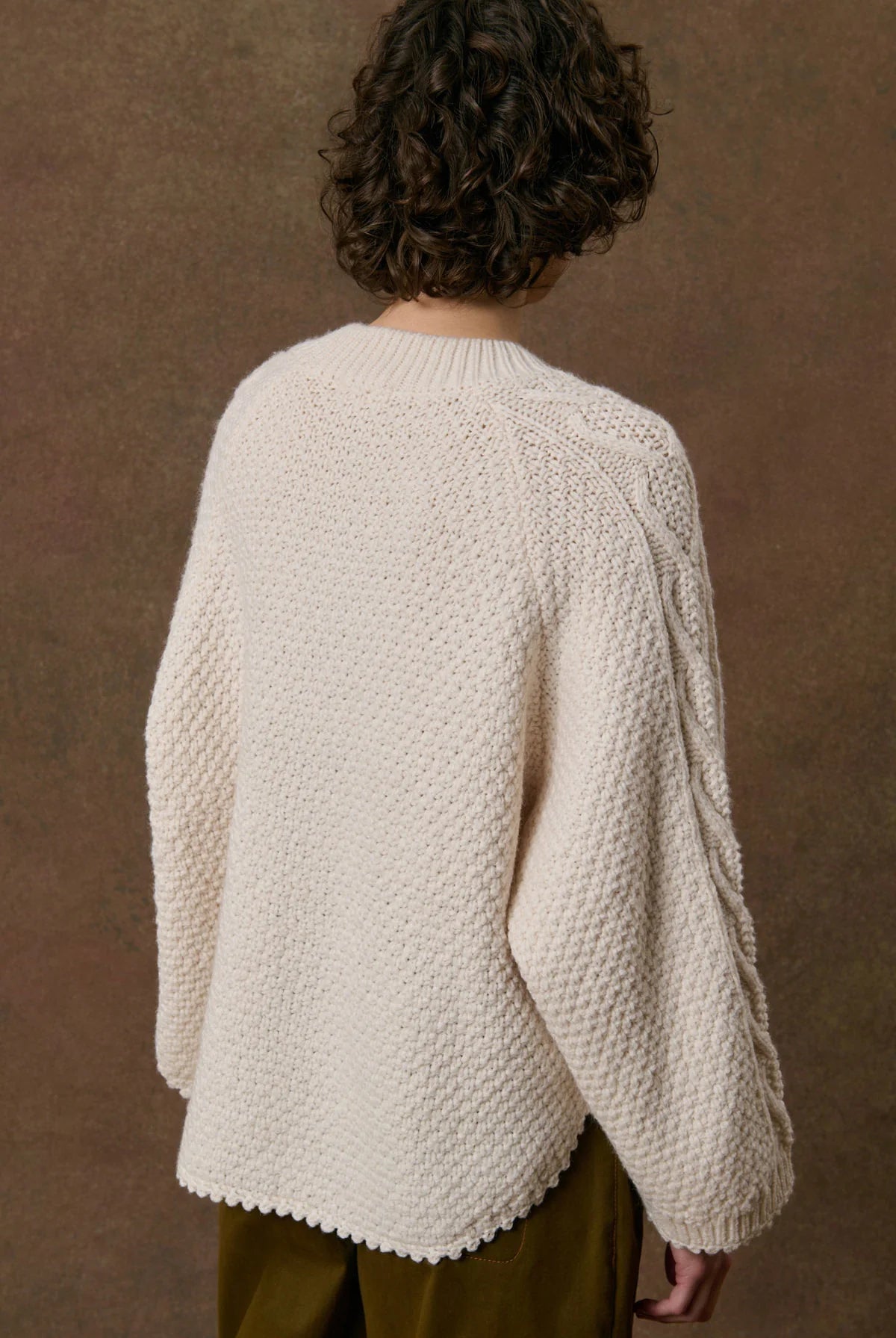 Gilet  ADULTE KHALLANE Beige LOUISE MISHA