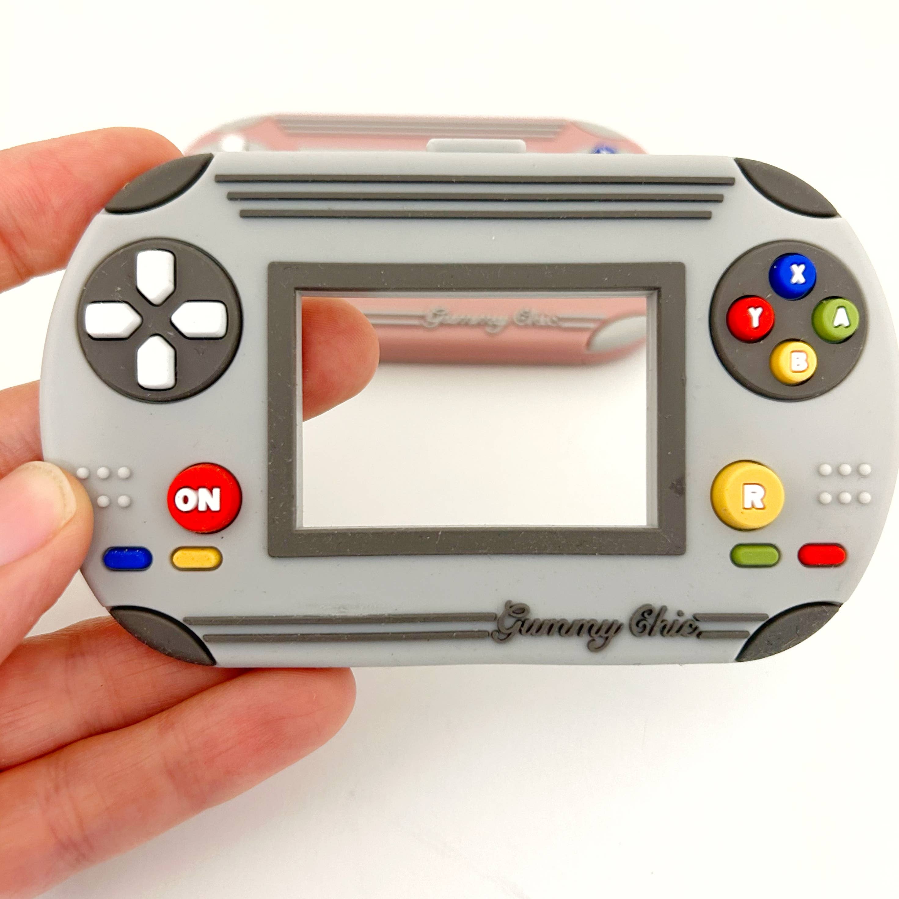 Anneau de dentition rétro nostalgie jeu vidéo GUMMY CHIC