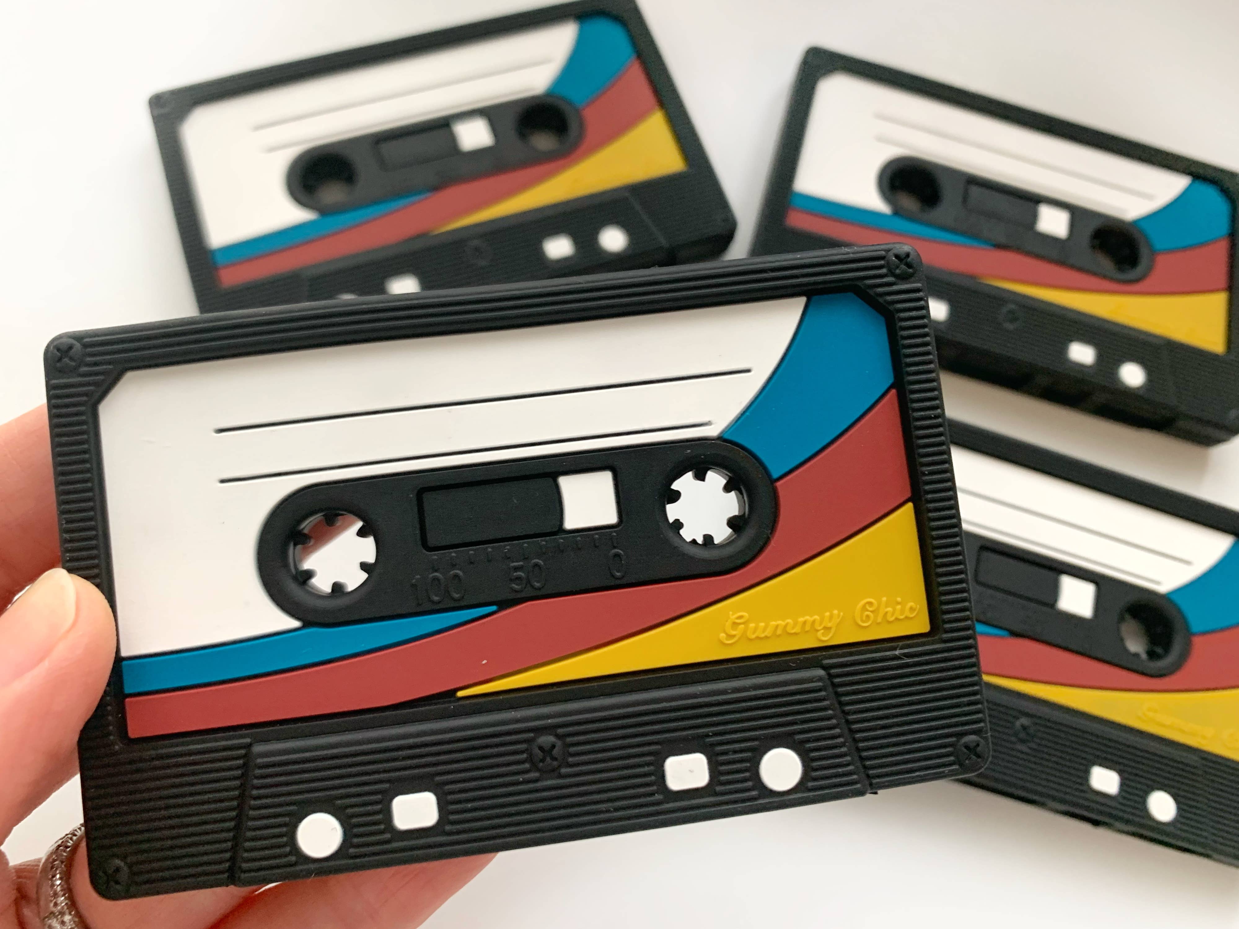 Anneau de dentition Cassette mix tape rétro GUMMY CHIC