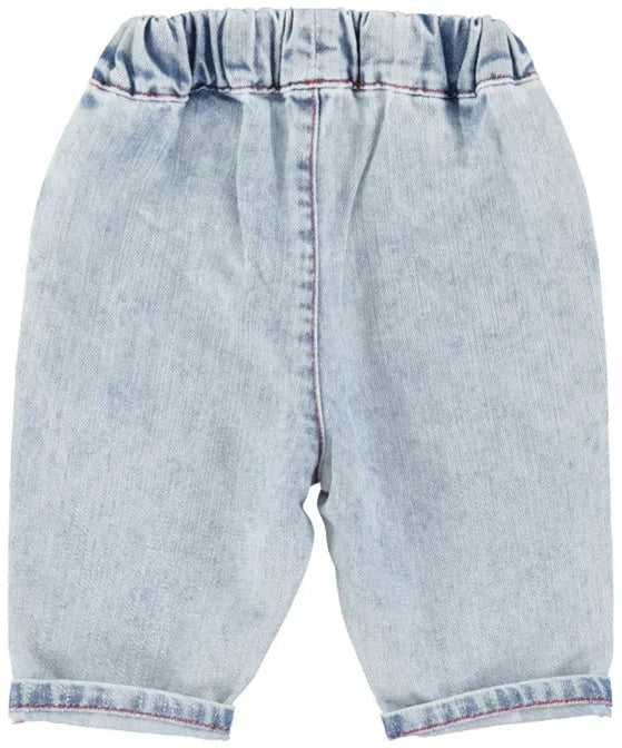 Jean bébé DENIM bleu délavé PIUPIUCHICK