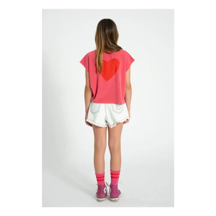 Top AMOUR EPONGE rose fushia PIUPIUCHICK
