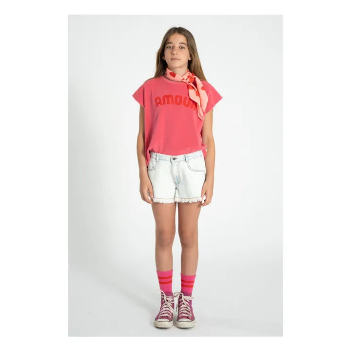 Top AMOUR EPONGE rose fushia PIUPIUCHICK
