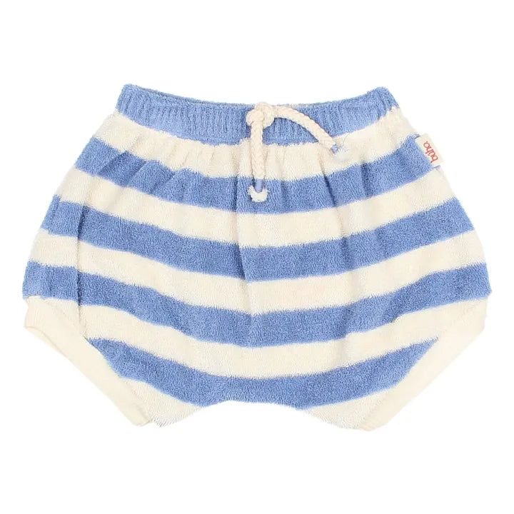 Ensemble en éponge TERRY bleu t-shirt et short BUHO
