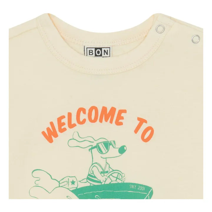 T-shirt LIVO PARADISE vanilla BONTON