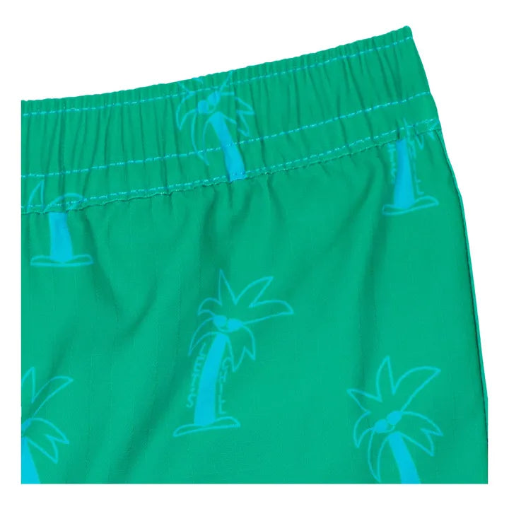 Short de bain bébé LOCEAN PALM vert BONTON