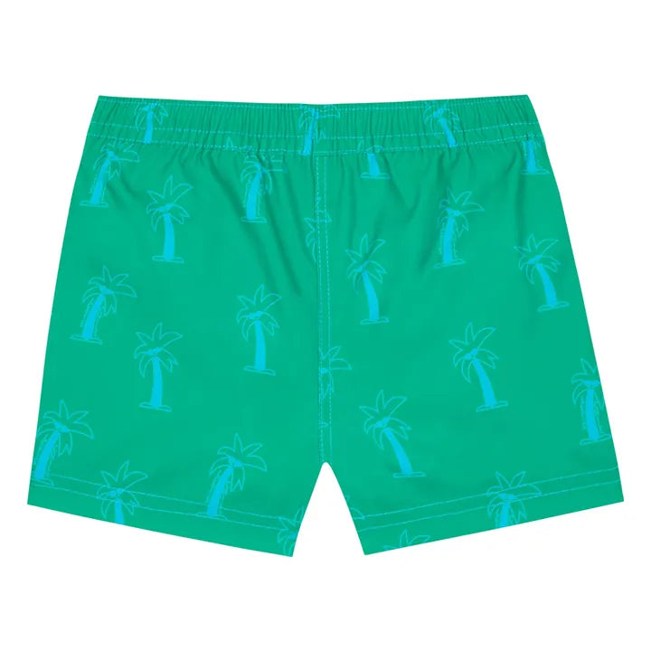 Short de bain bébé LOCEAN PALM vert BONTON
