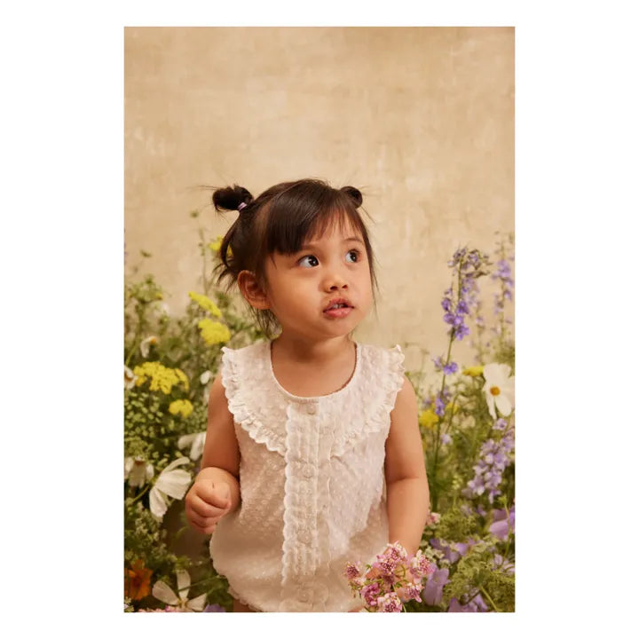 Barboteuse JADA off white LOUISE MISHA