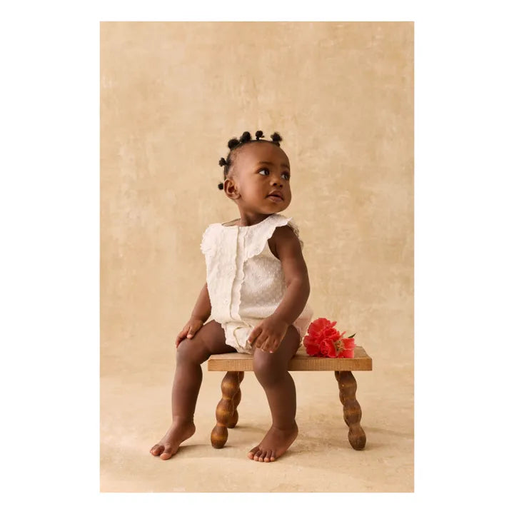 Barboteuse JADA off white LOUISE MISHA