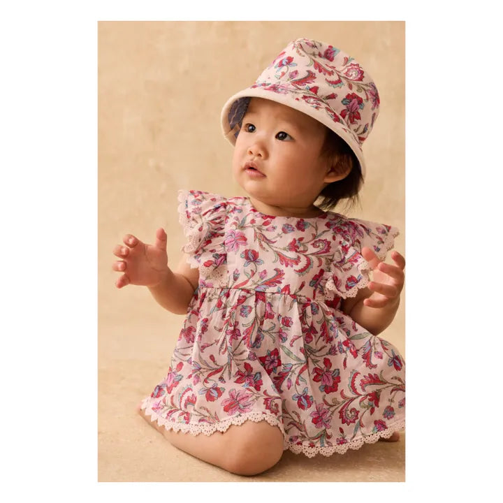 Barboteuse LENA cream floral haven LOUISE MISHA