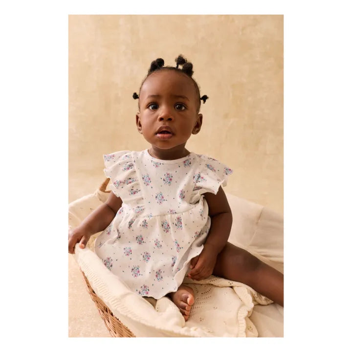 Barboteuse LENA cream flower dunes LOUISE MISHA