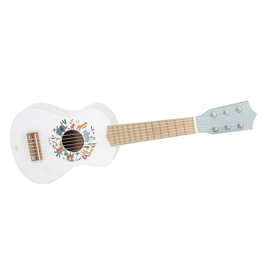 Guitare en bois blanc VILAC