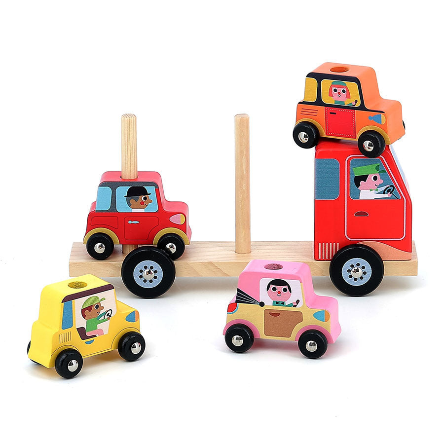 Jeu d’éveil Empil’auto CitY Ingela P.Arrhenius VILAC