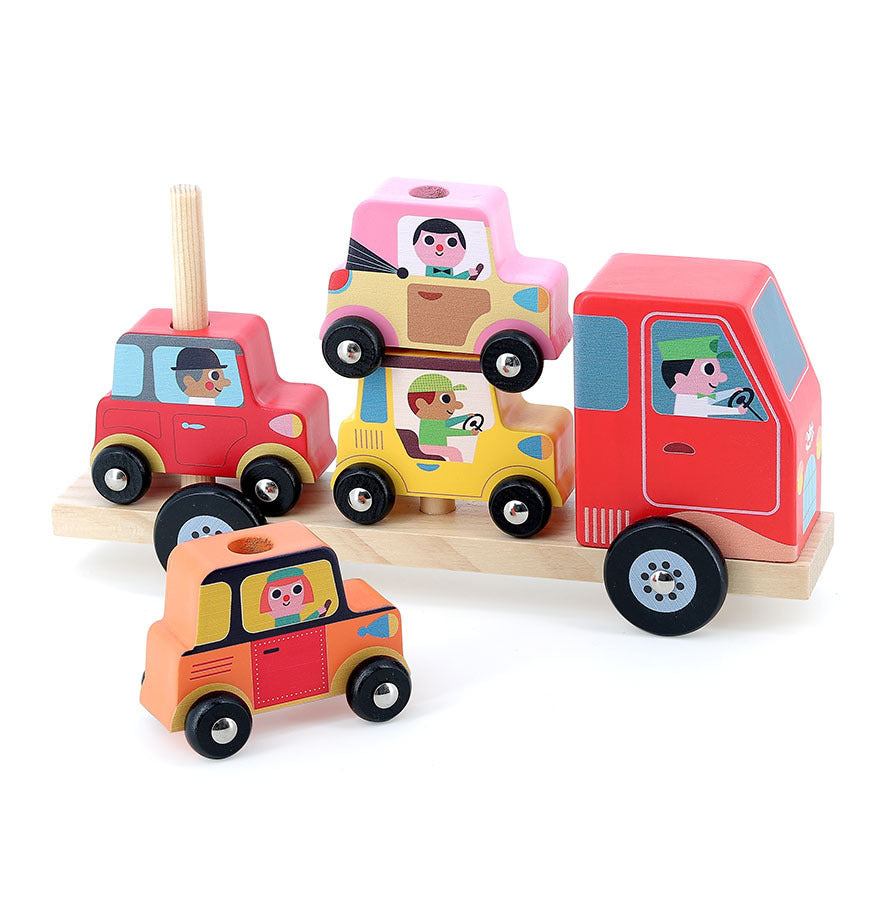 Jeu d’éveil Empil’auto CitY Ingela P.Arrhenius VILAC