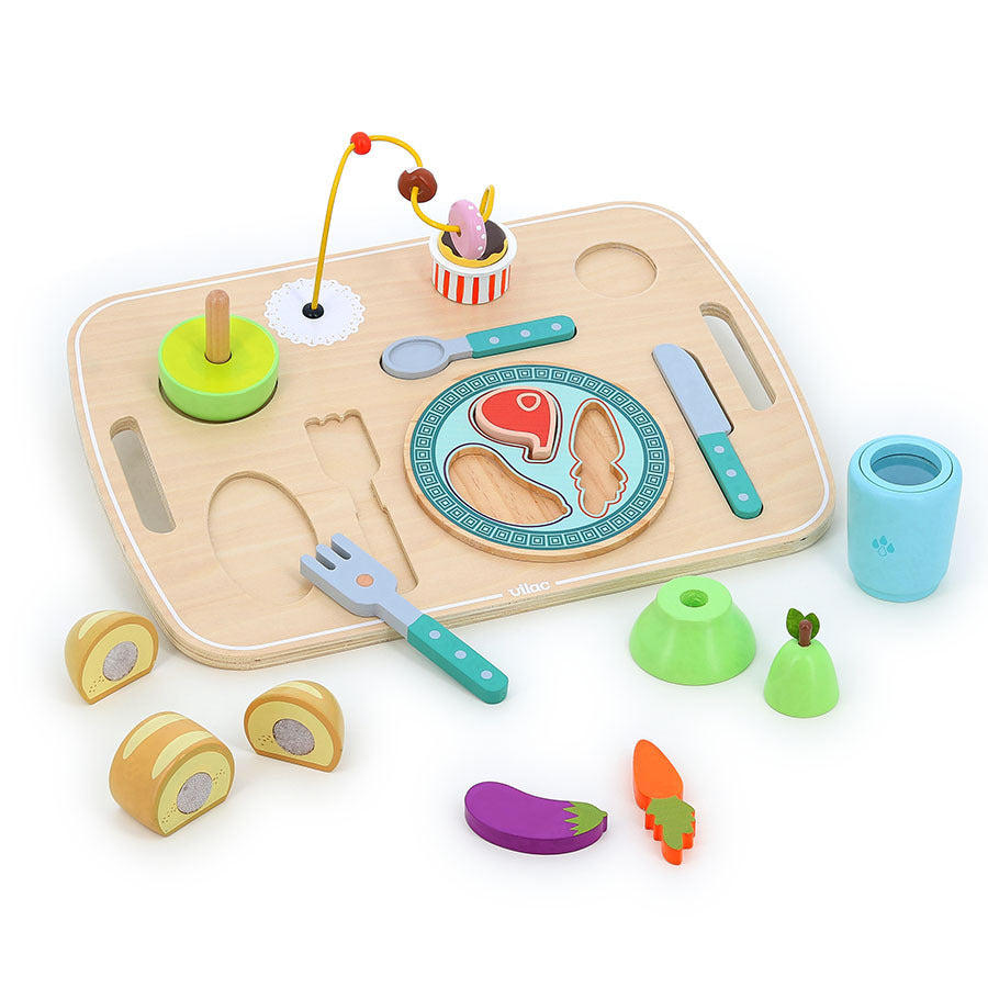 Jeu d’éveil plateau multi-activités VILAC