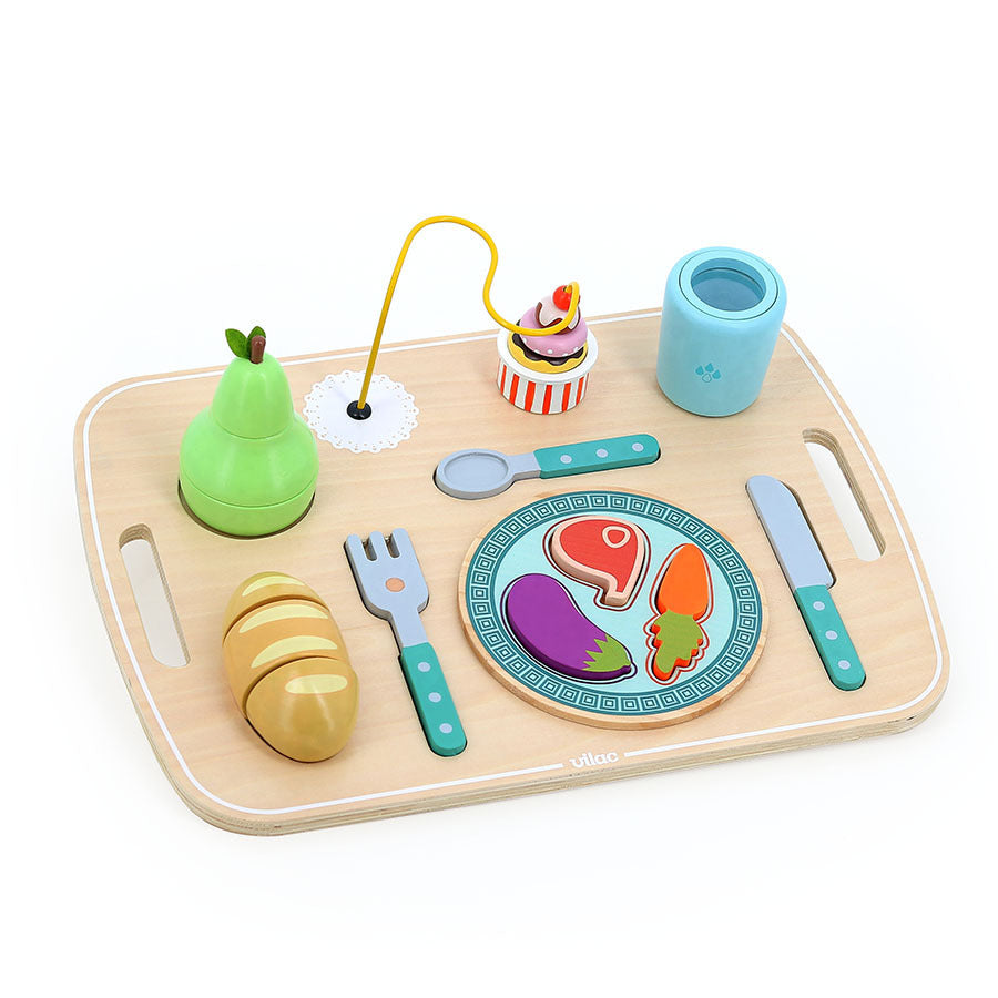 Jeu d’éveil plateau multi-activités VILAC