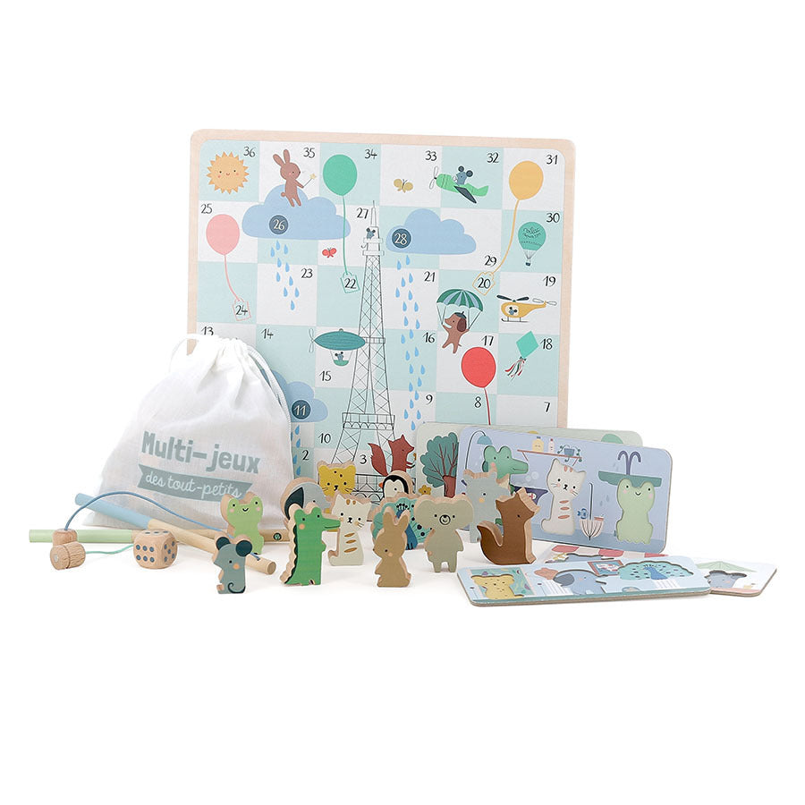 Jeu des tout petits multi-jeux Saha Betz VILAC