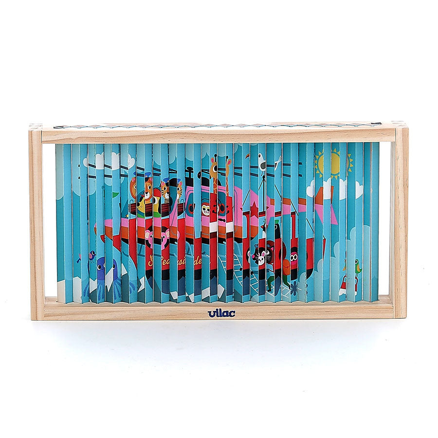 Puzzle 4 Dimensions Les transports Ingela P.Arrhenius VILAC