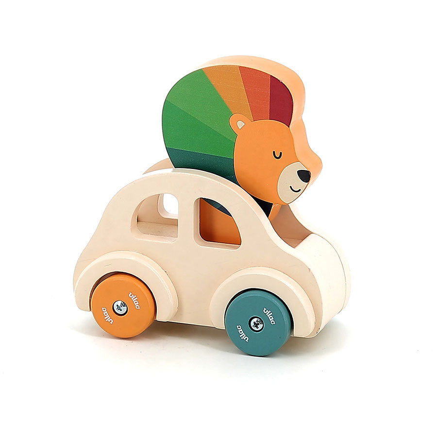 Voiture Klaxon le lion VILAC