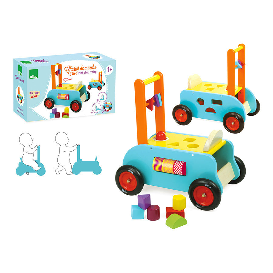 Chariot de marche 3 en 1 VILAC