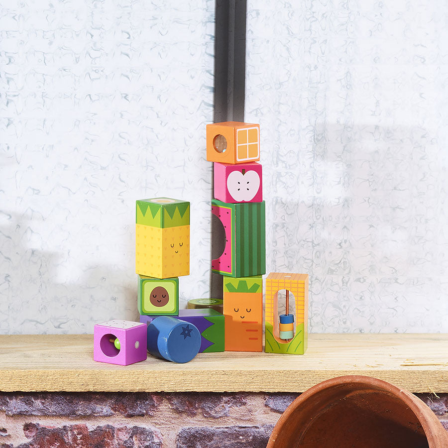 Cubes sonores fruits et légumes VILAC