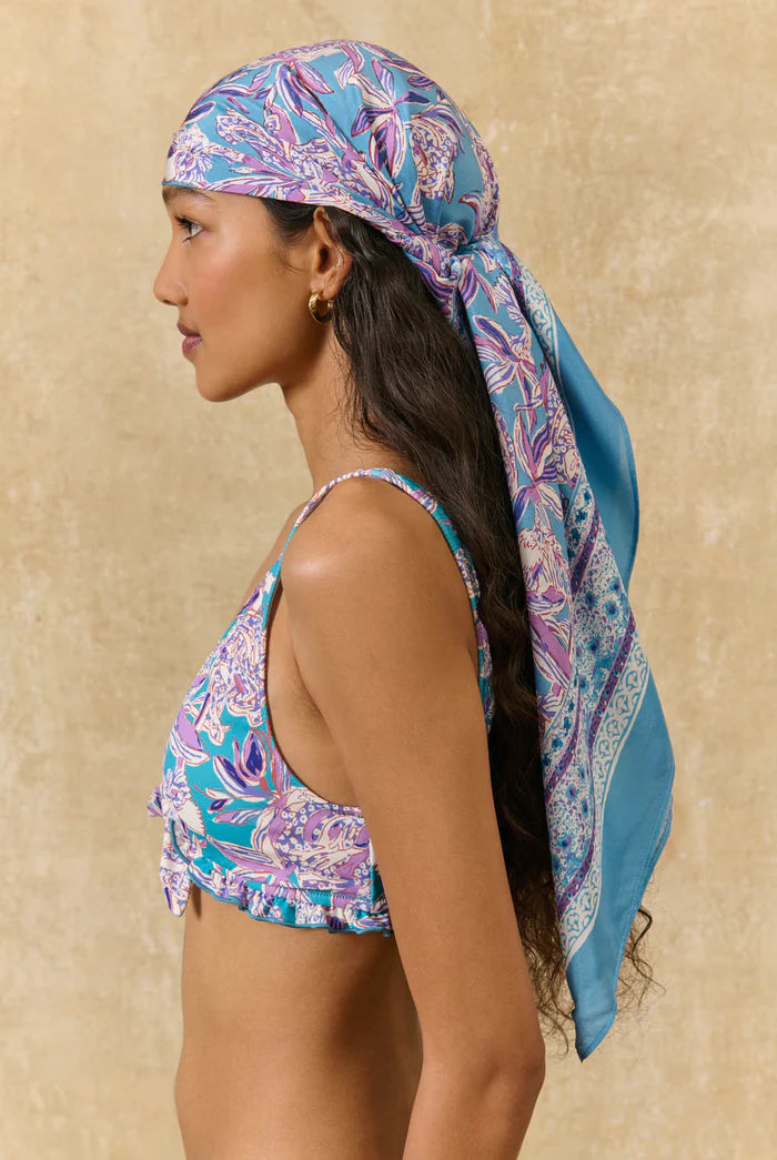 Foulard ROMY blue lush paradise LOUISE MISHA