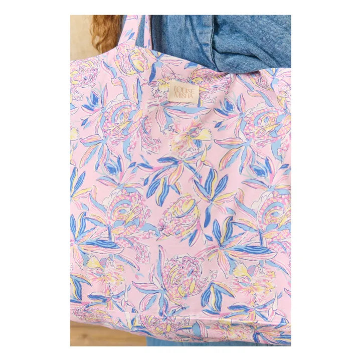 Tote bag BEVERLY pink lush paradise LOUISE MISHA