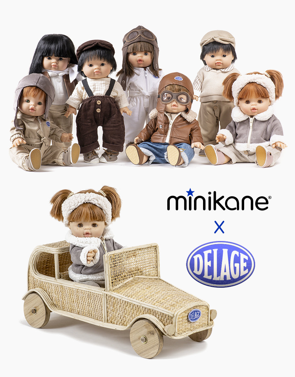 Pompe à essence PARE-PARE pour poupées MINIKANE X DELAGE