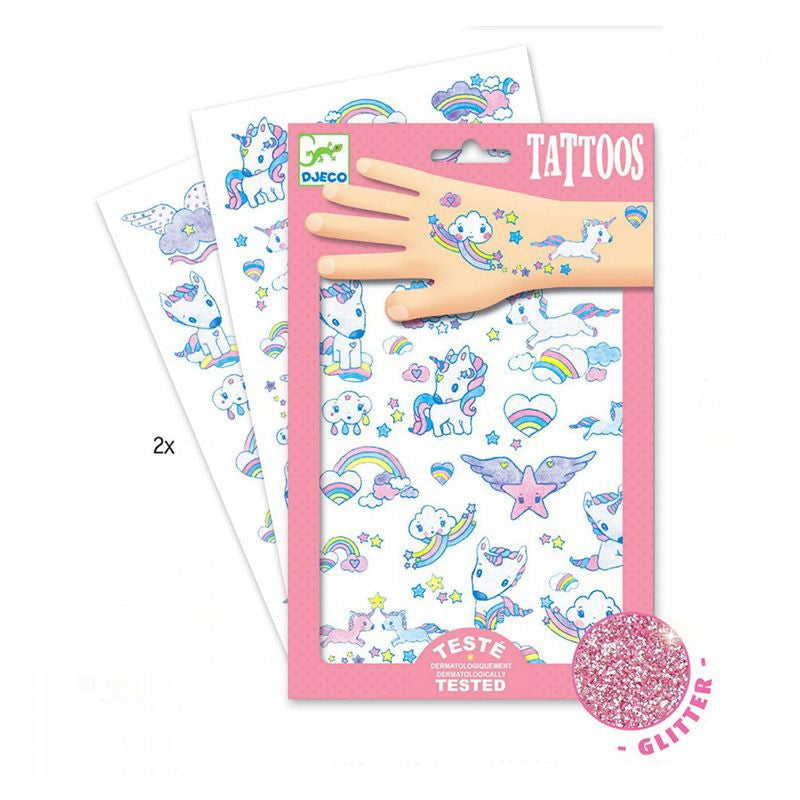 Tatouages Licorne DJECO