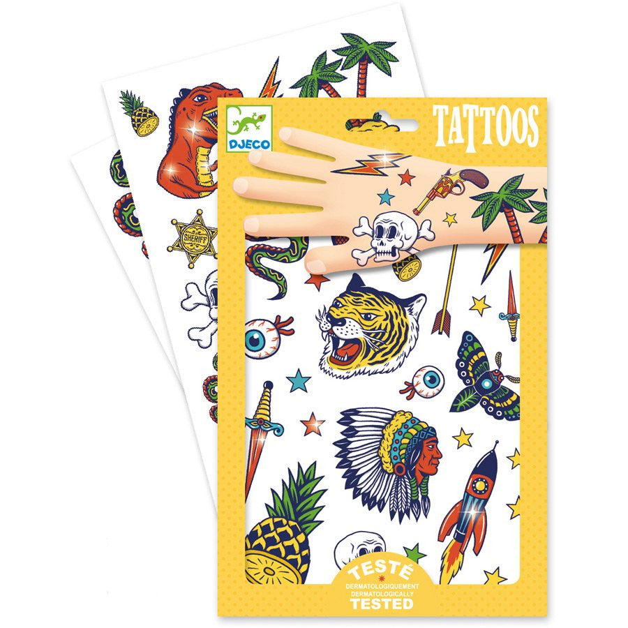 Tatouages Bang Bang DJECO