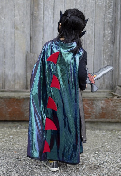 Cape réversible dragon avec masque GREAT PRETENDERS